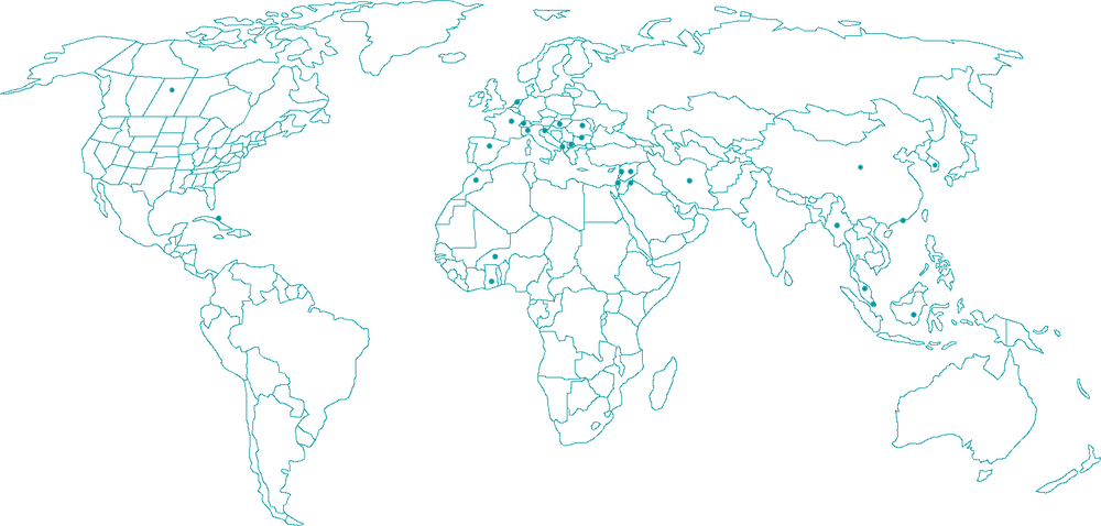 Presenza globale di Sivit nei pavimenti industriali in resina